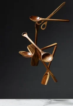 DutchDeluxes - Køkkensæt - Wooden Utensil Set - 8 stk.