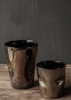 DutchDeluxes - Krus - Dented Mug - Platin
