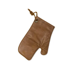 DutchDeluxes - Ovn Handske - Oven Glove - Vintage Cognac Læder