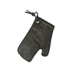 DutchDeluxes - Ovn Handske - Oven Glove - Vintage Grå Læder