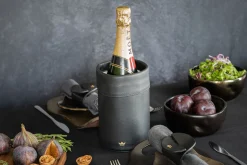 DutchDeluxes - Vin Køler - Wine cooler - Sort Læder