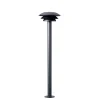 Dyberg Larsen - DL20 bedlampe - udendørs havelampe - sort (højde 80 cm)