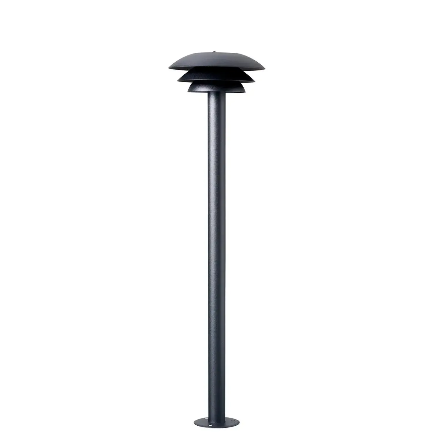 Dyberg Larsen - DL20 bedlampe - udendørs havelampe - sort (højde 80 cm)
