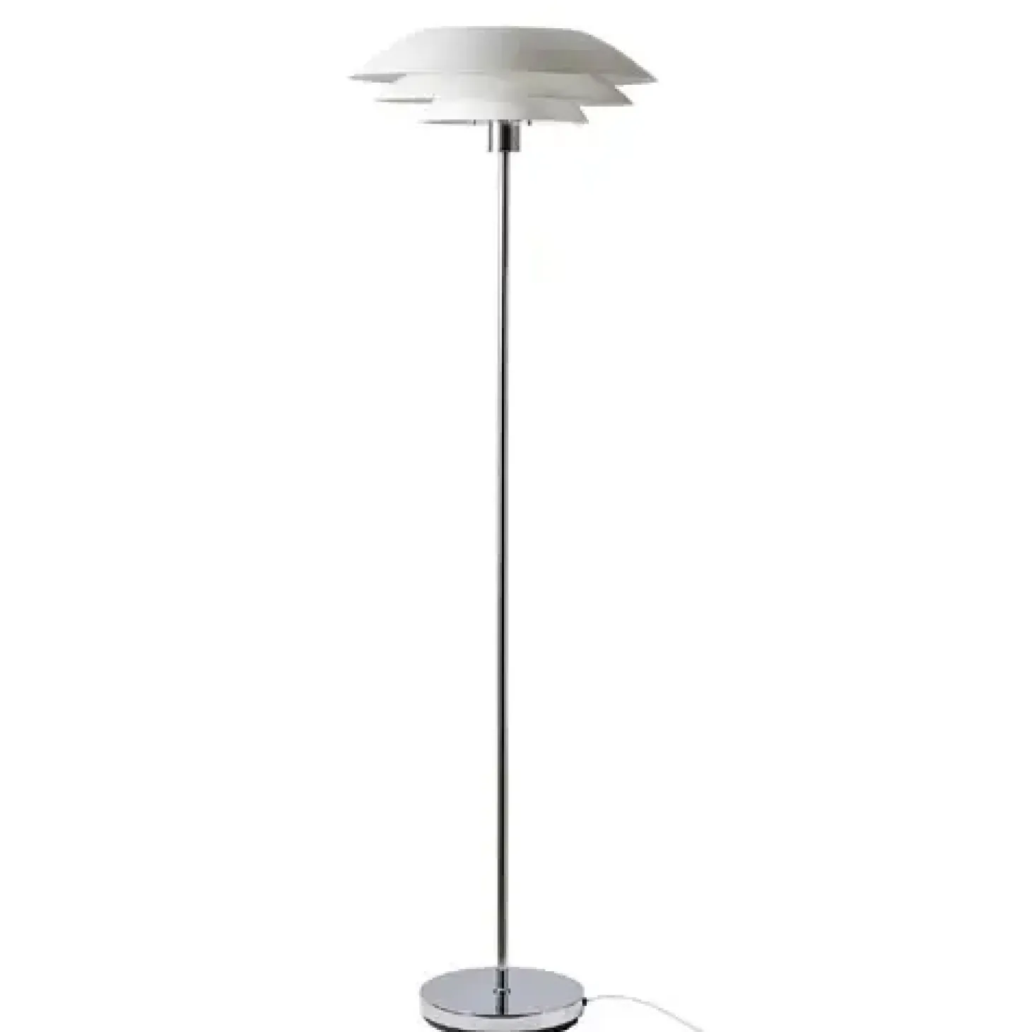 Dyberg Larsen - DL45 gulvlampe - Mat hvid