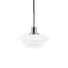 Dyberg Larsen - DL20 Opal pendel - Opal/Krom