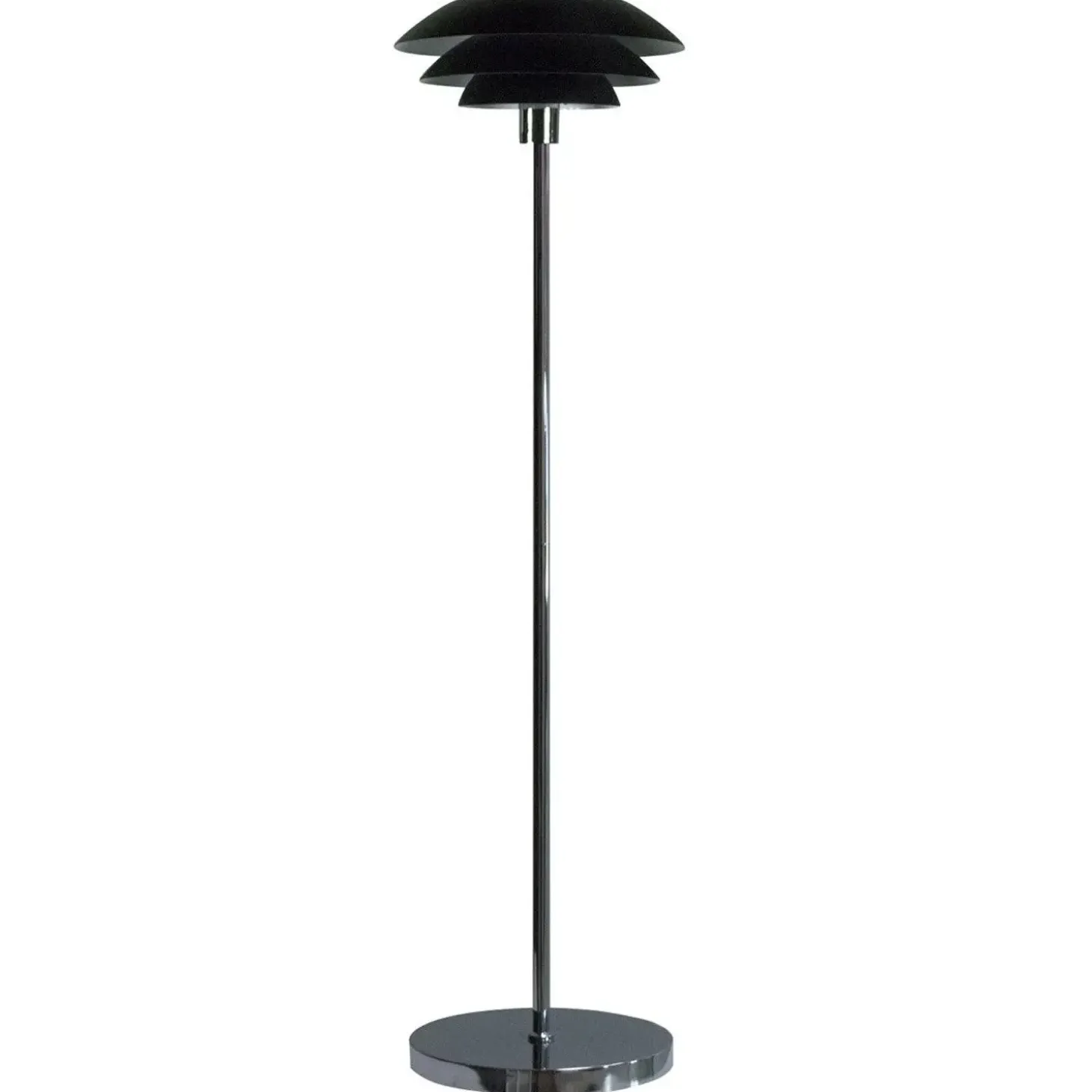 Dyberg Larsen - Gulvlampe DL31 - Mat sort
