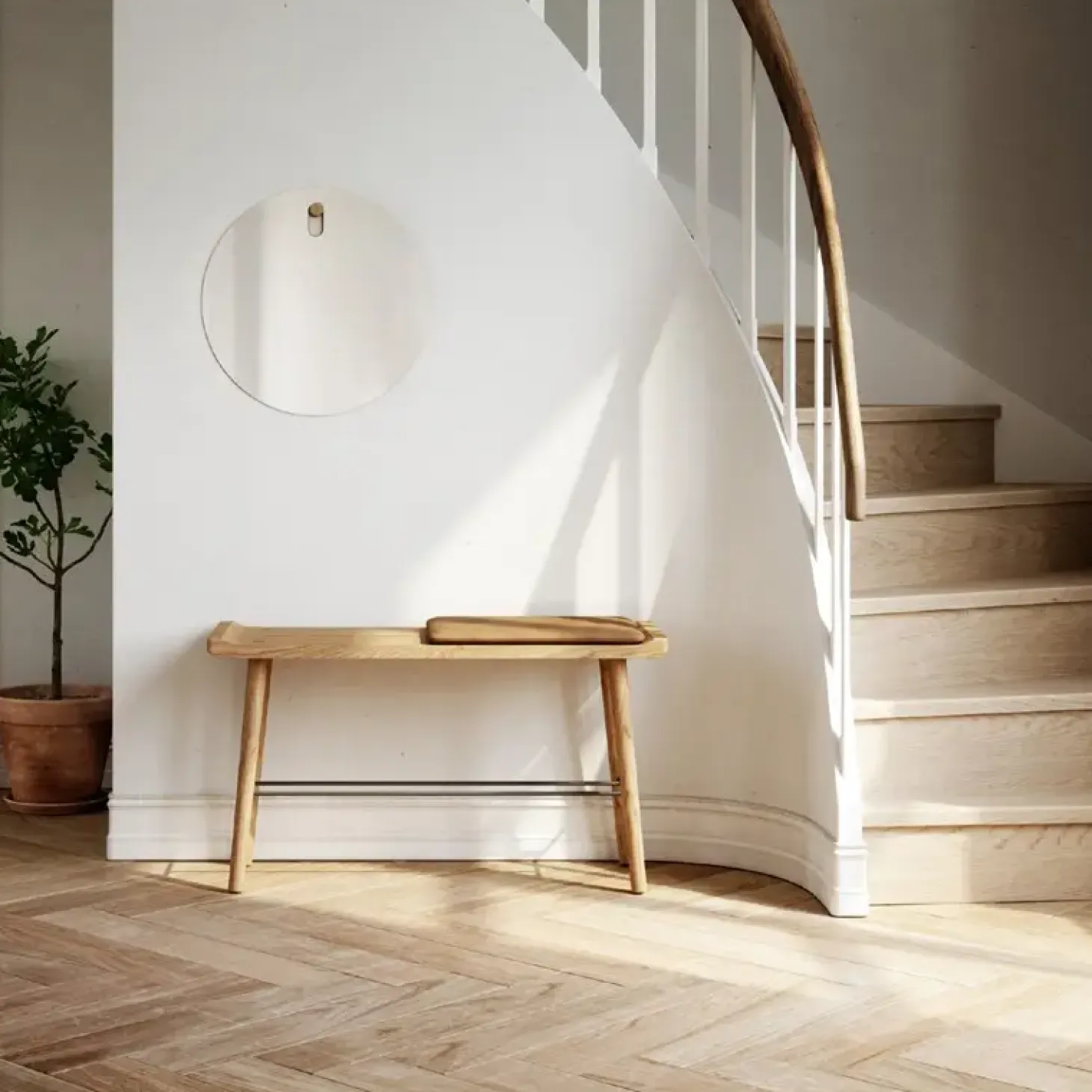 Ekta Living - Bænk - Scala - Small - Sort