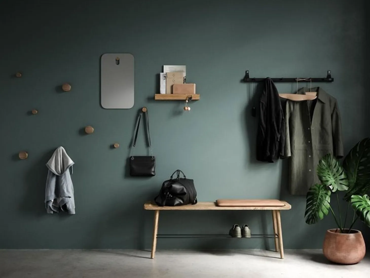 Ekta Living - Bænk - Scala - Sort