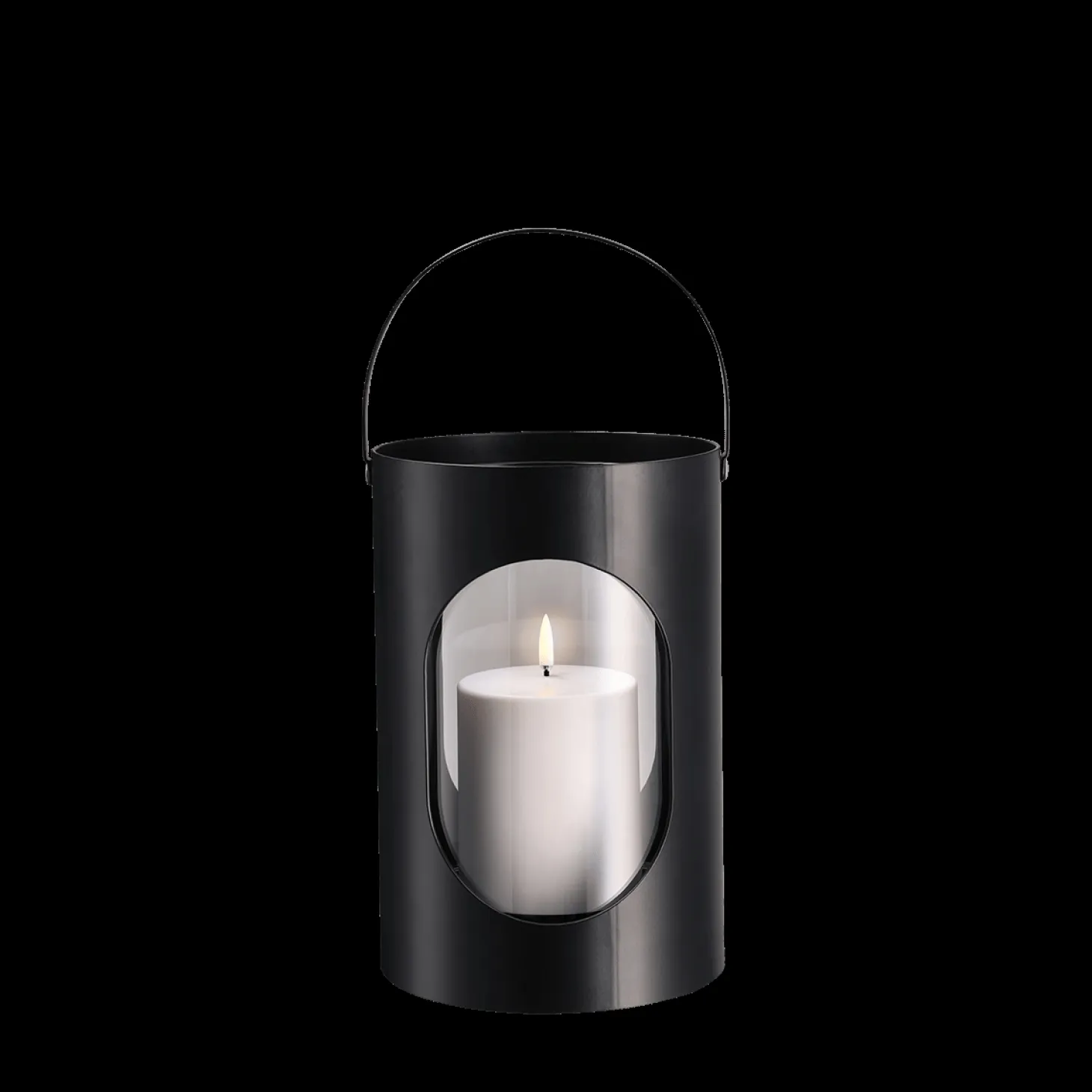 Ekta Living - Lanterne - Light House - Medium - Sort