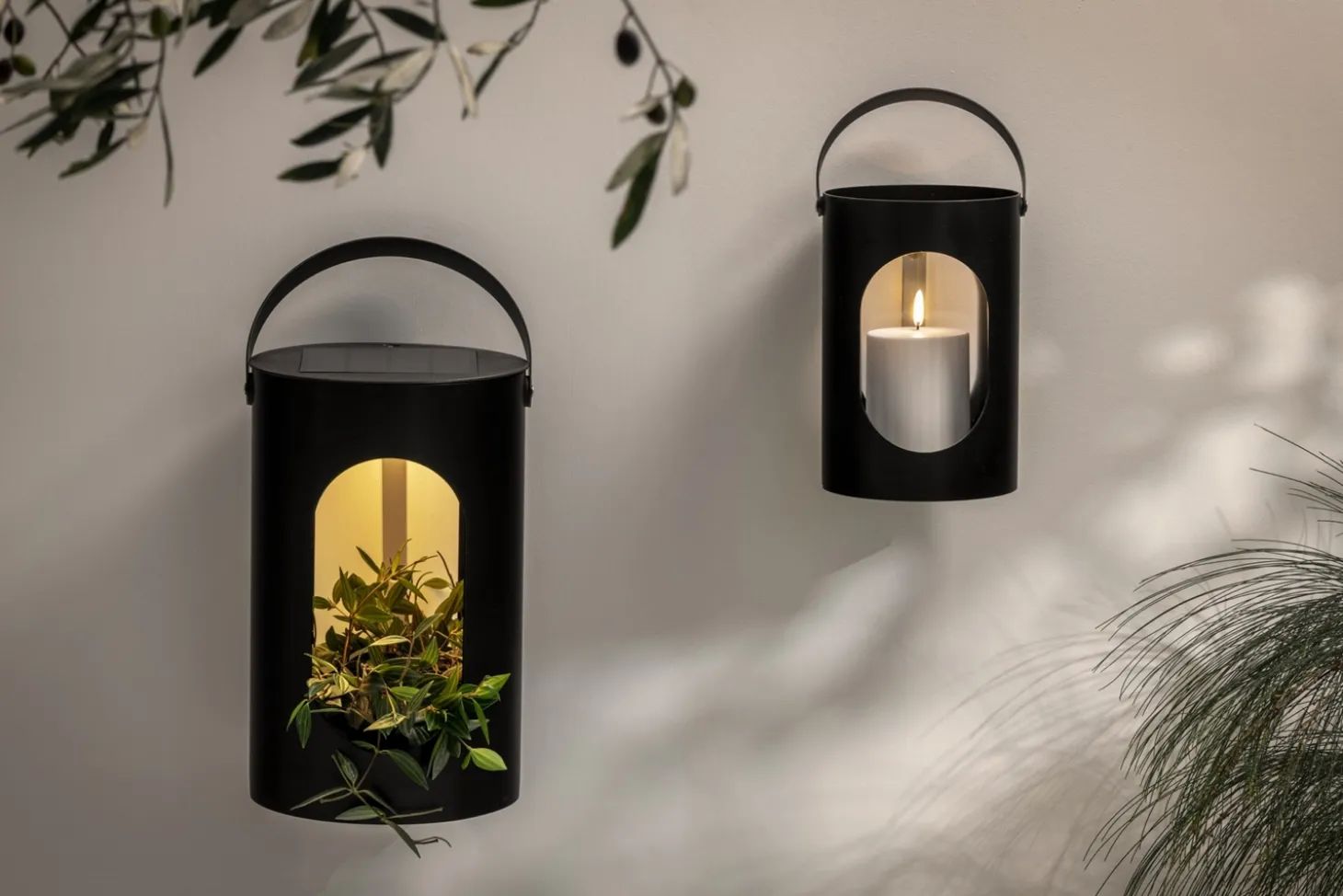 Ekta Living - Lanterne - Light House - Medium - Sort