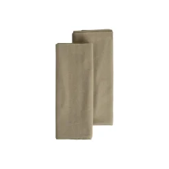 Ekta Living - Servietter - 2 stk. - Taupe