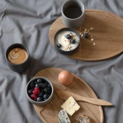 Ekta Living - Skål - "Serve Me Bowl" - Lysegrå