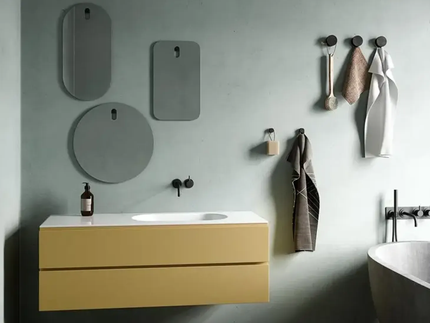 Ekta Living - Spejl - Mirror you - Oval - 60x30 cm