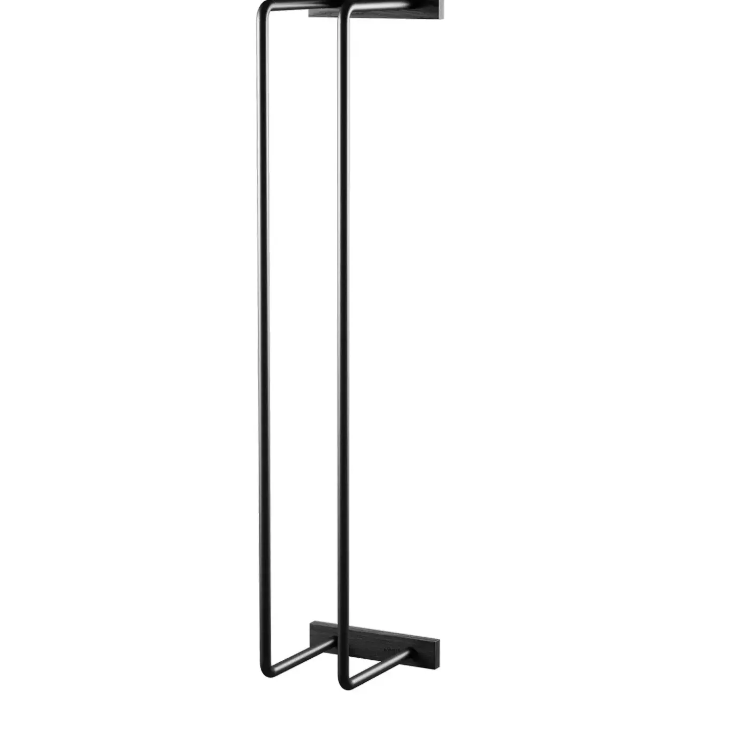 Ekta Living - Toiletrulleholder - Sort metal