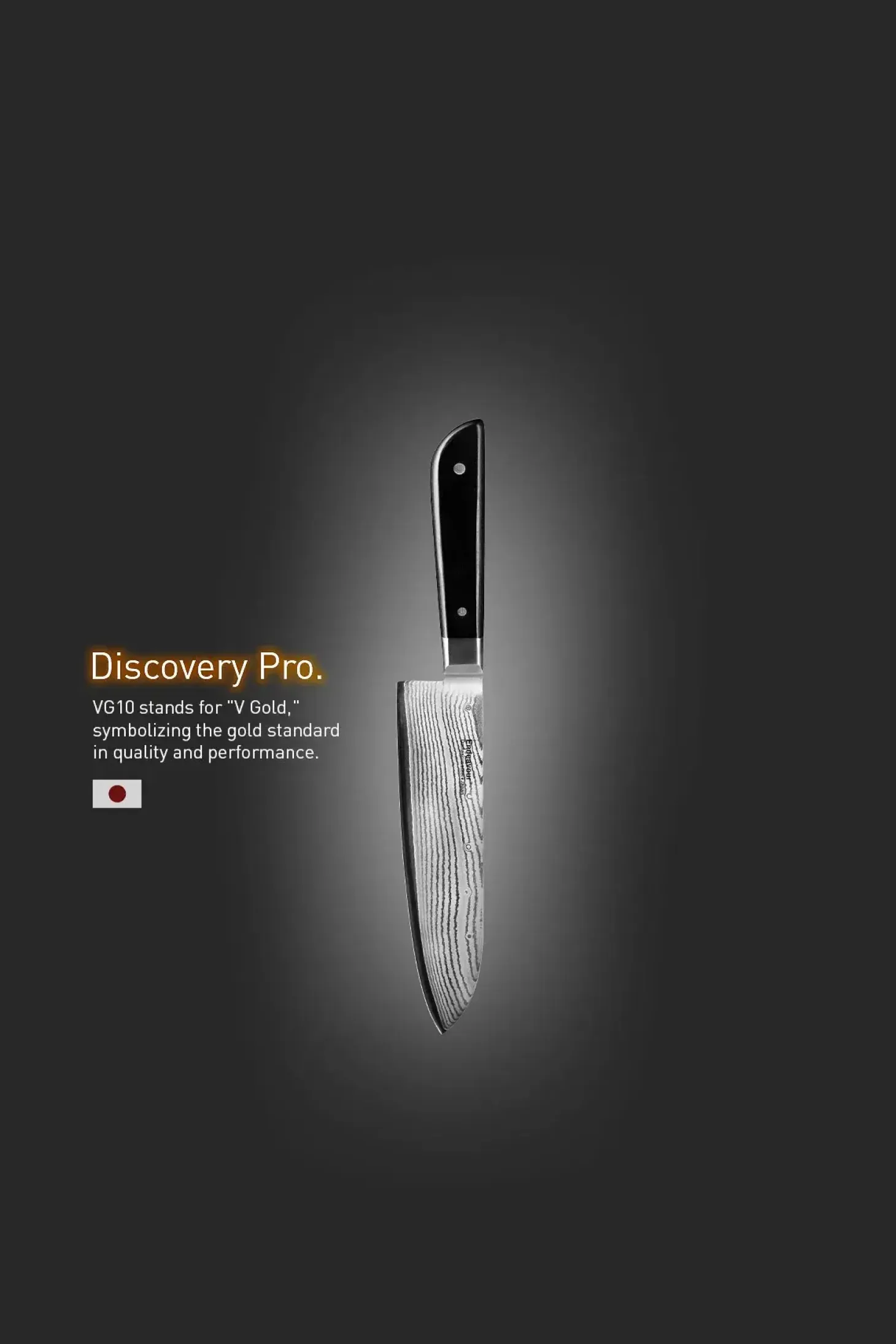 Endeavour - Santoku kniv - Klassisk japansk kniv - 17 cm