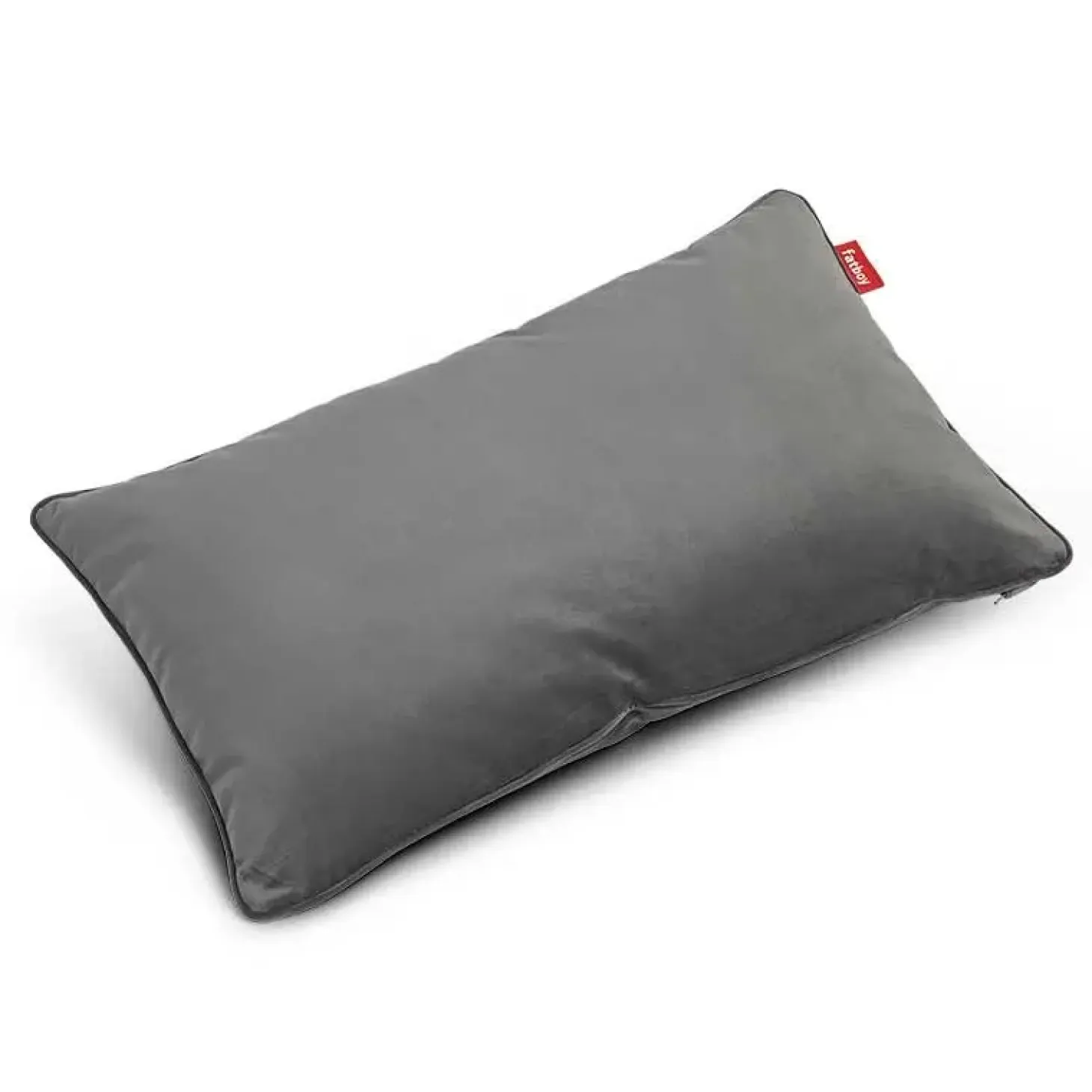 Fatboy - Fløjl pude, Velvet king kollektion, Taupe/grå, 66 x 40 cm.