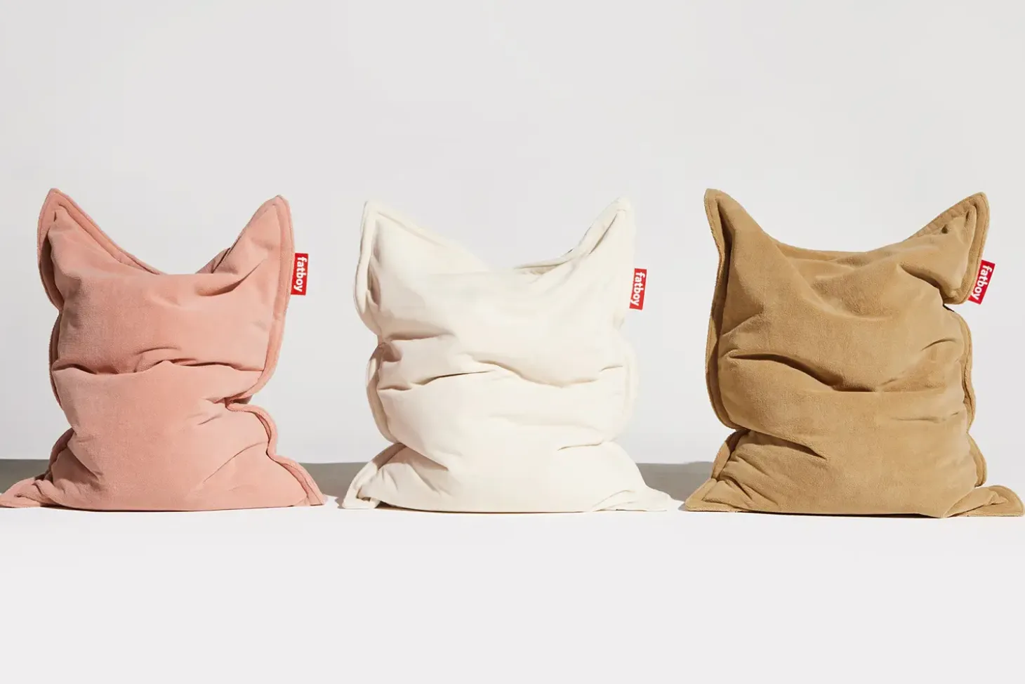Fatboy - Original Slim Teddy sækkestol - Cheeky Pink