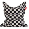 Fatboy - Original Slim Teddy Chess sækkestol - Sort ternet