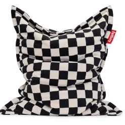 Fatboy - Original Slim Teddy Chess sækkestol - Sort ternet