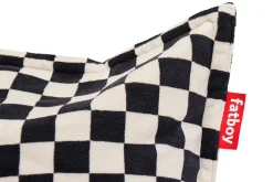 Fatboy - Original Slim Teddy Chess sækkestol - Sort ternet