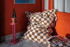 Fatboy - Original Slim Teddy Chess sækkestol - Brun ternet