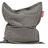 Fatboy - Original Slim Terry Sort Creme - Stribet sort - 155 x 120 cm