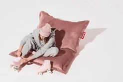 Fatboy - Original Slim Velvet Sækkestol (Recycled) - Rose Quartz