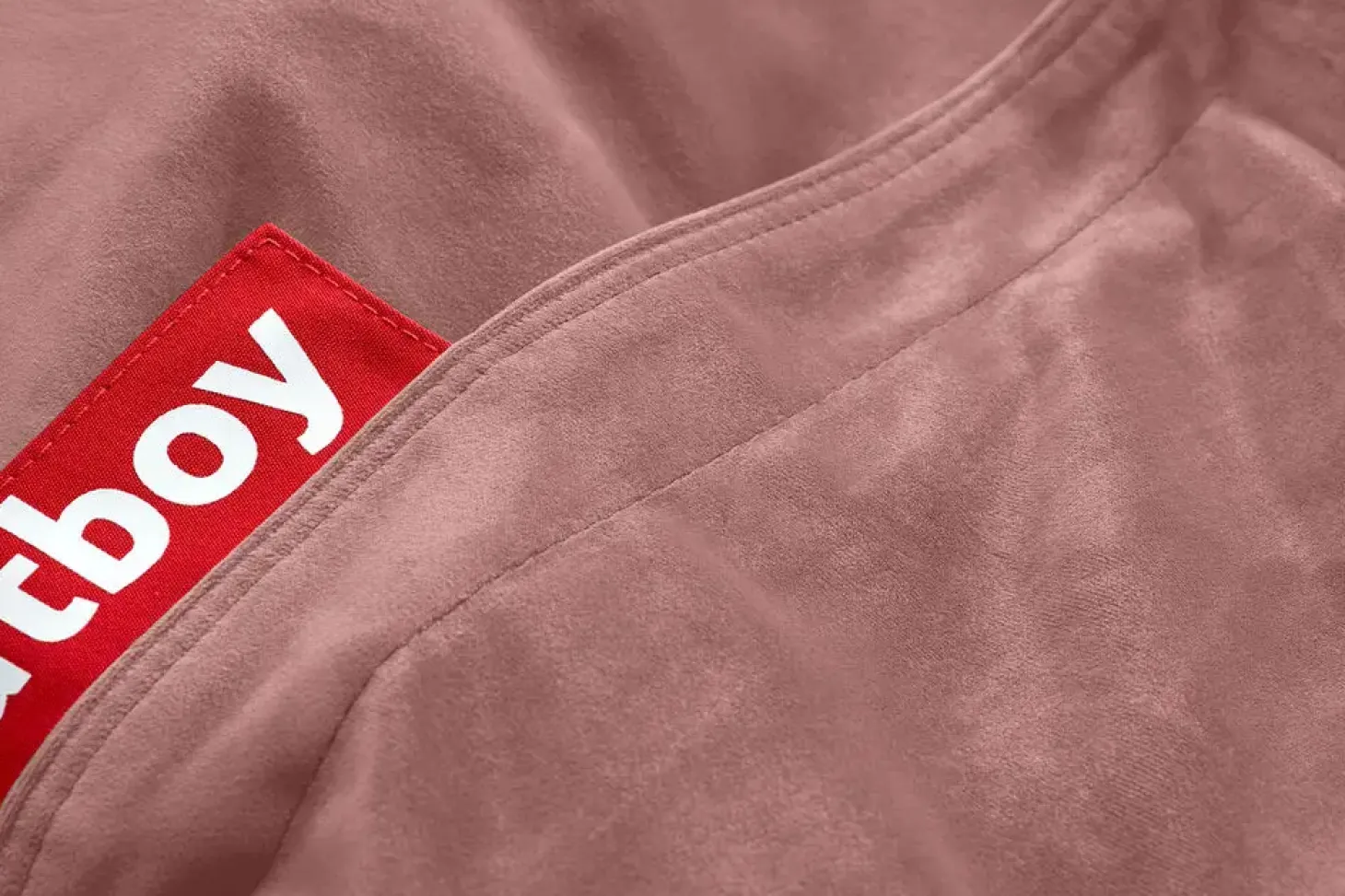 Fatboy - Original Slim Velvet Sækkestol (Recycled) - Rose Quartz