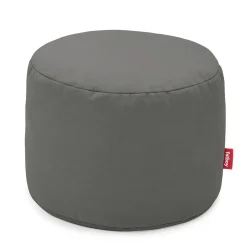 Fatboy - Puf - Point Canvas Recycled - Ø50x35 cm - Charcoal Grey