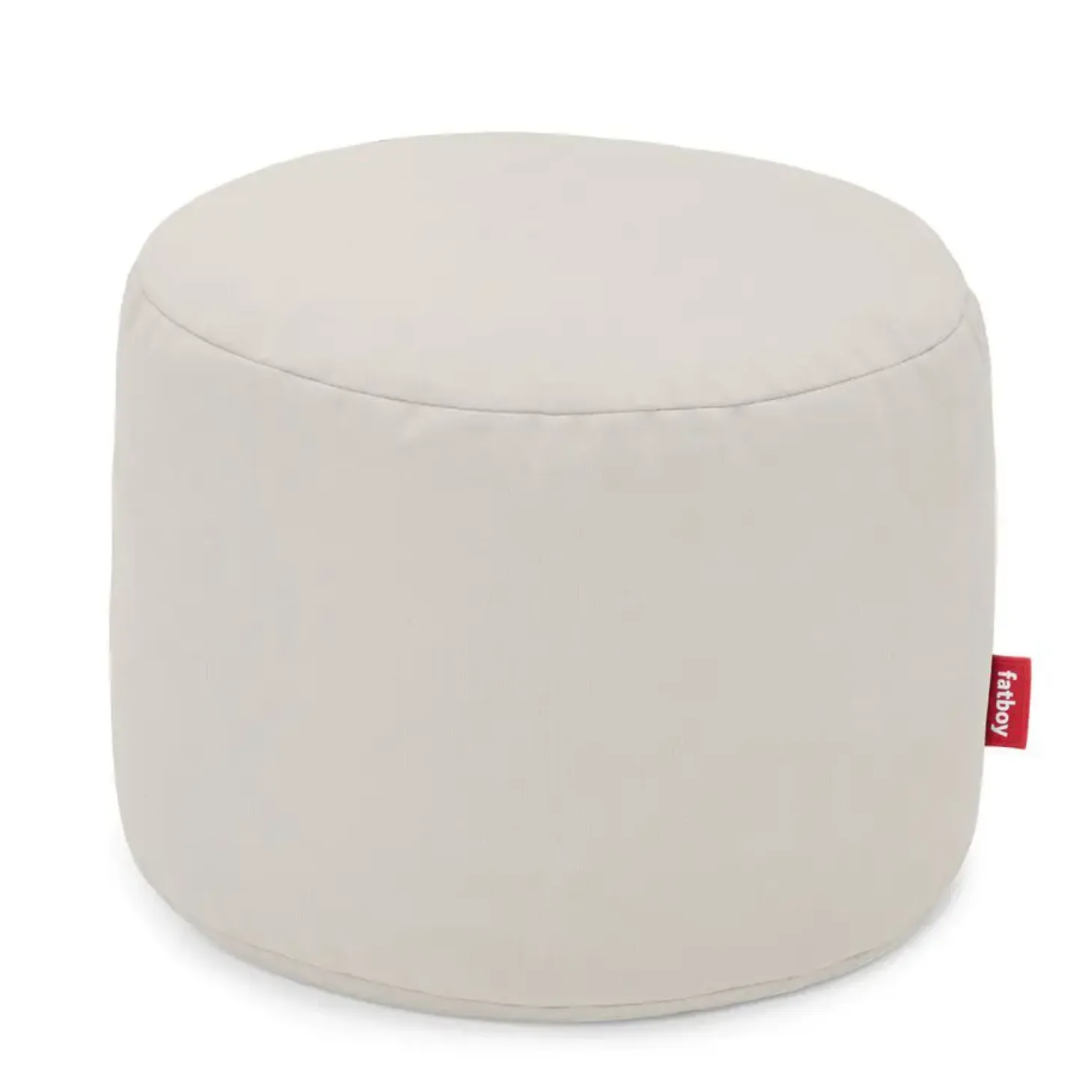 Fatboy - Puf - Point Canvas Recycled - Ø50x35 cm - Cool Grey