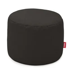 Fatboy - Puf - Point Canvas Recycled - Ø50x35 cm - Black Licorice
