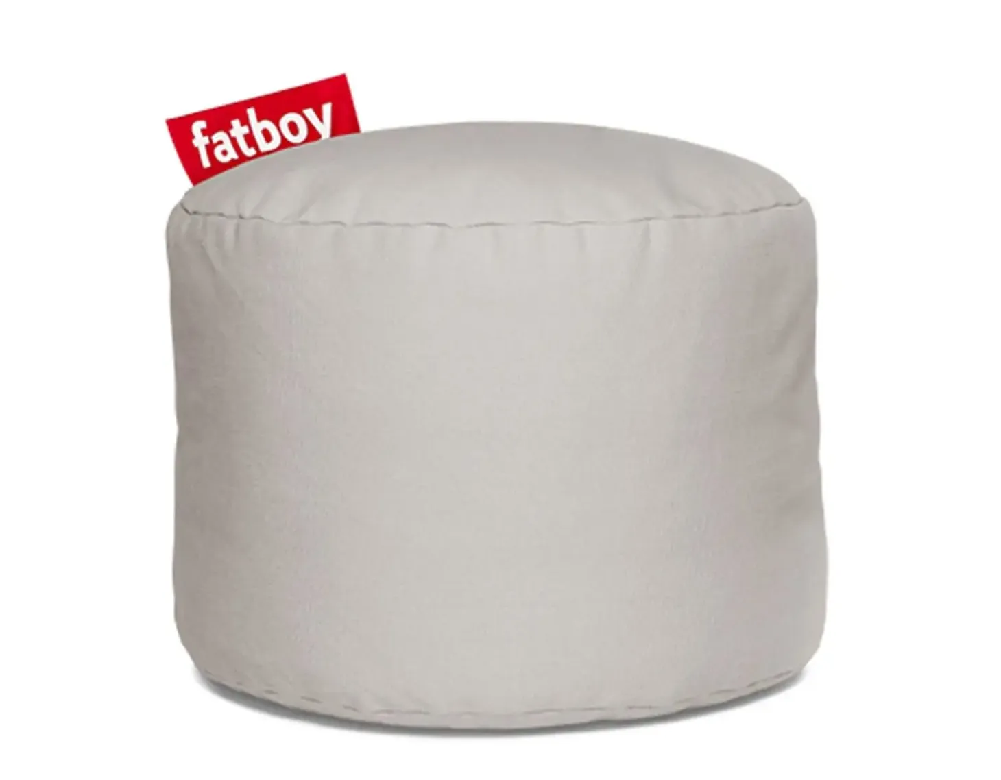 Fatboy - Puf - Sækkepude Point - stonewashed - Sølvgrå