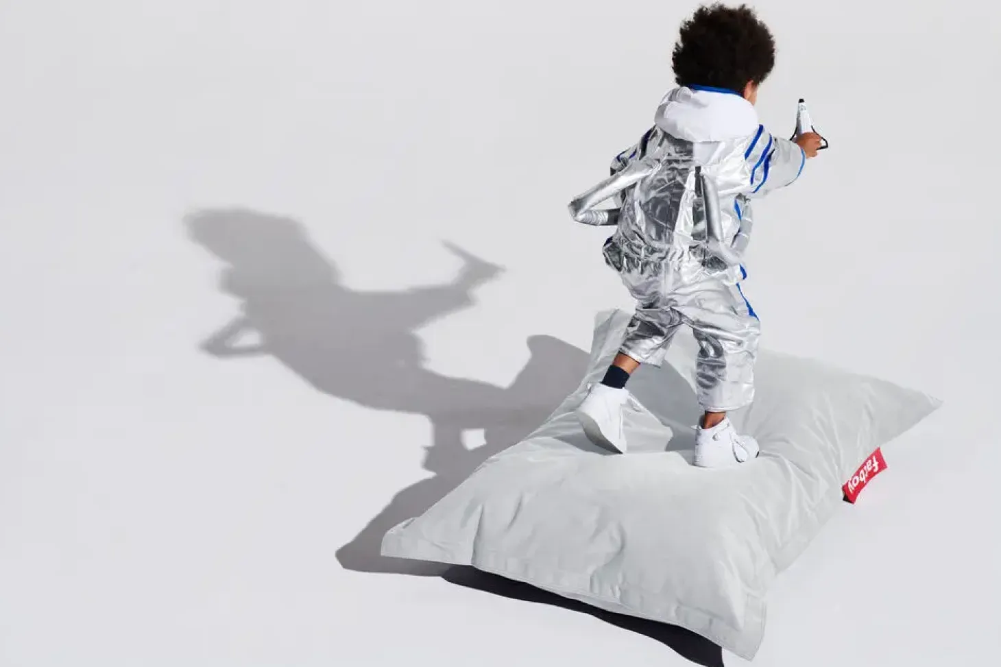 Fatboy - Sækkestol - Junior Canvas Recycled - Cool Grey