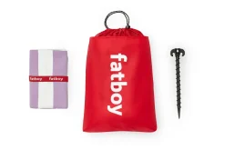 Fatboy - Strandhåndklæde m. pude - Beach Buggy - 165x80 cm - Lilla