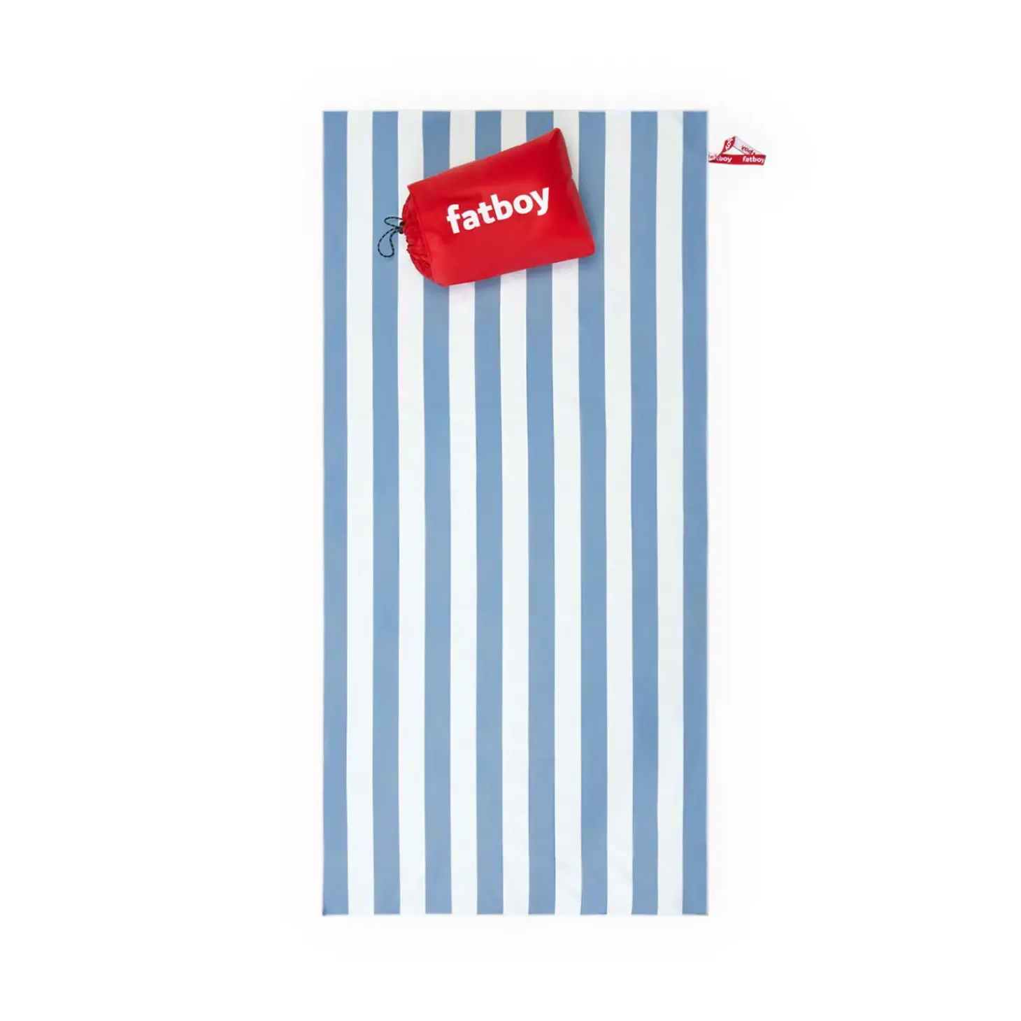 Fatboy - Strandhåndklæde m. pude - Beach Buggy - 165x80 cm - Blå
