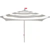 Fatboy - Stripesol Parasol - Light grey - lysegrå