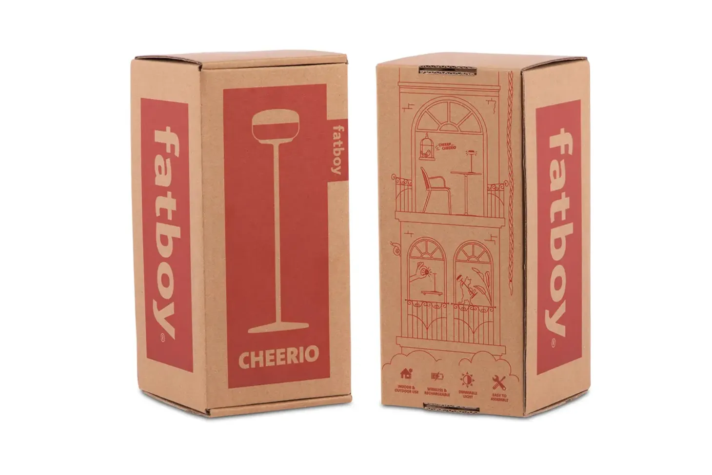 Fatboy - Trådløs Bordlampe - Cheerio - Sage Grøn