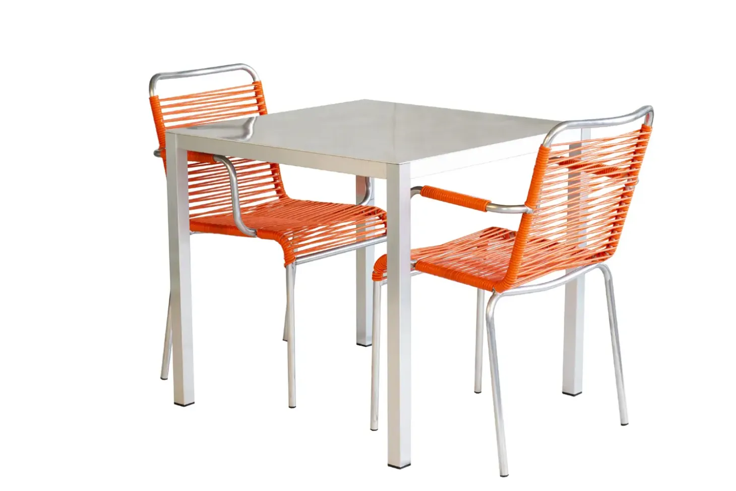 Fiam - Havestol - Mya spaghetti m. armlæn - Orange