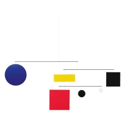 Flensted hanging art - Circle Square (Guggenheim) mobile