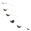 Flensted hanging art - Drifting Clouds mobile - Sort