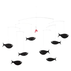 Flensted hanging art - Fiskestime mobile