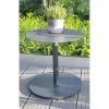 Friis Furniture - Albert Rund Cafebord Ø 50 cm - Grå - havebord - 2. SORTERING