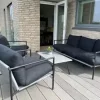 Friis Furniture - Alma Loungesæt - Sofa + 2 lounge stole - Grå