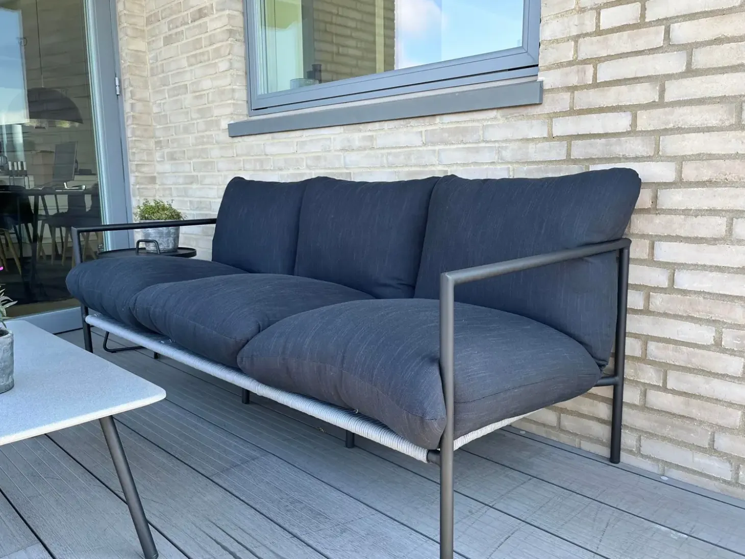 Friis Furniture - Alma Loungesæt - Sofa + 2 lounge stole - Grå