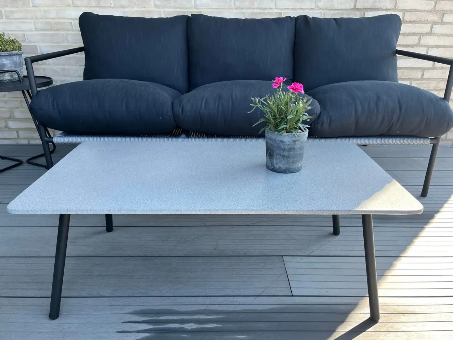 Friis Furniture - Alma Loungesæt - Sofa + 2 lounge stole - Grå