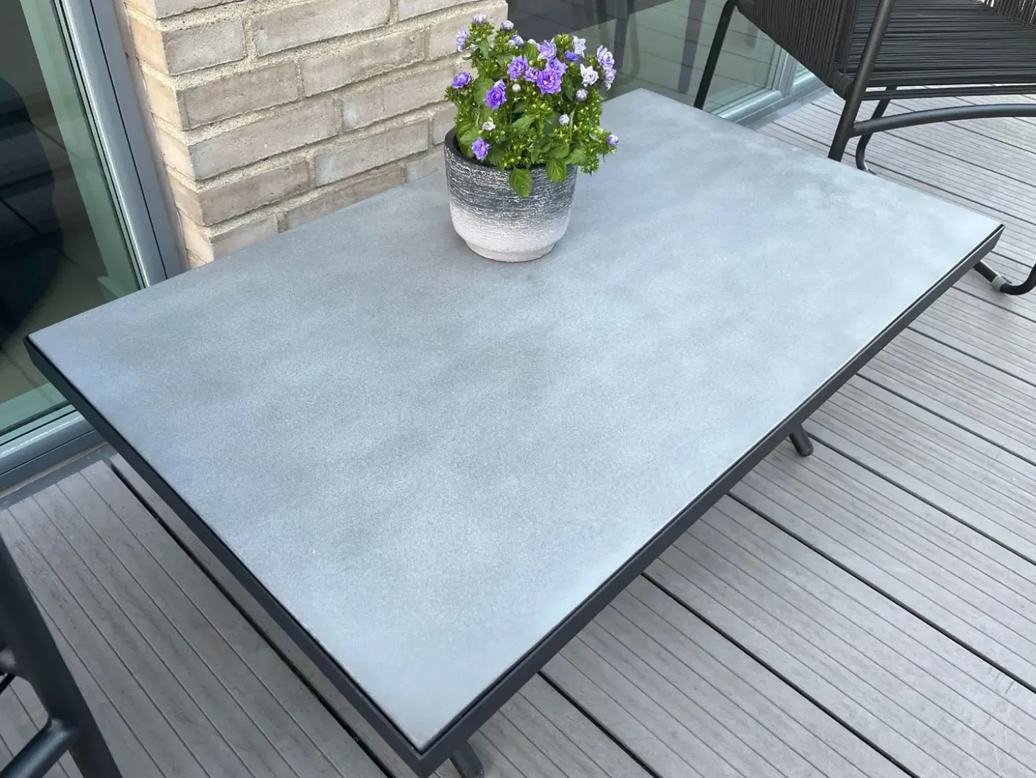 Friis Furniture - Lounge havebord - Asta Coffee - Fibercement - 100x60 cm
