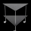 Fritz Hansen - Aj Trolley - Barvogn, rullebord eller sidebord - sort