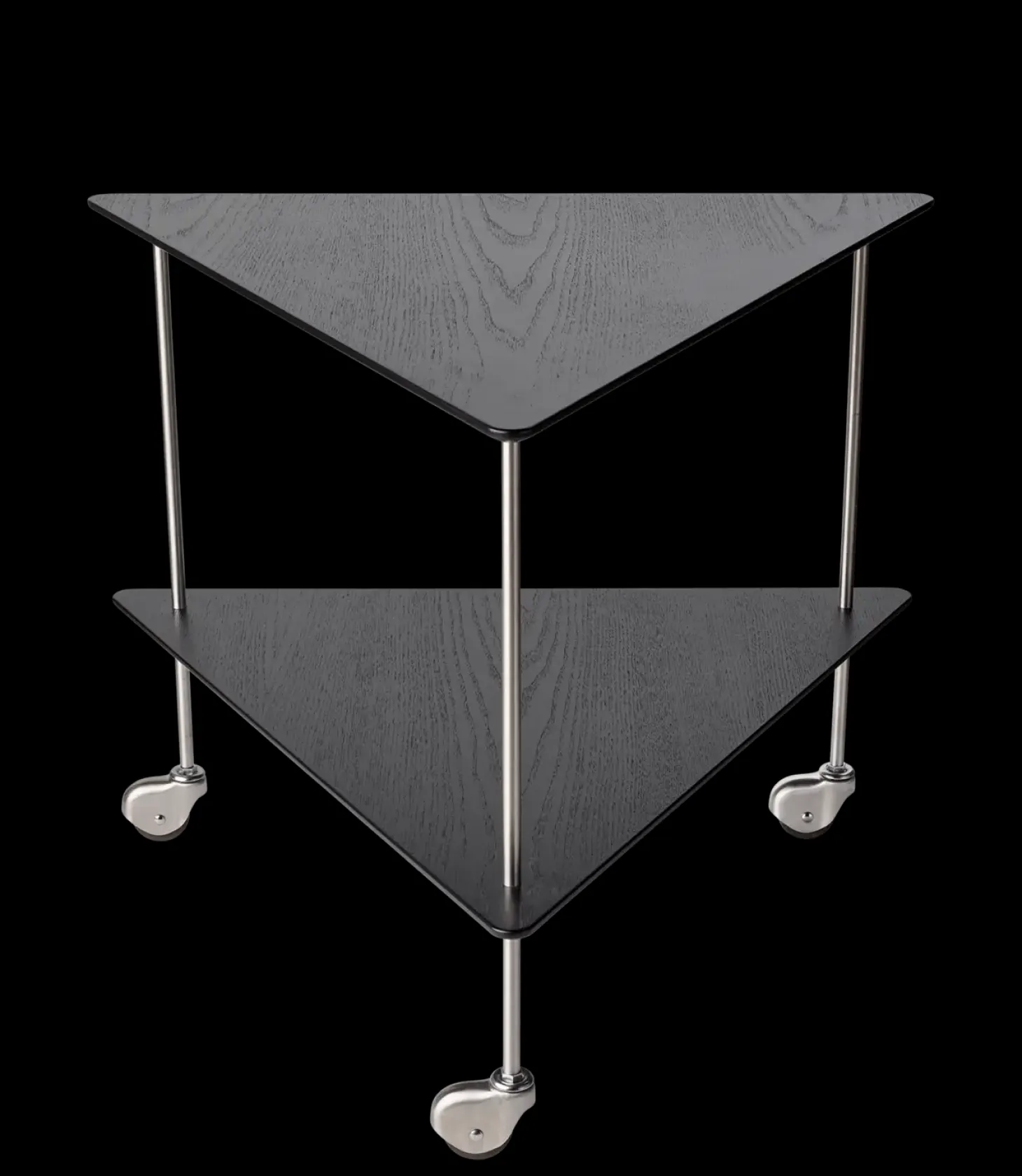 Fritz Hansen - Aj Trolley - Barvogn, rullebord eller sidebord - sort