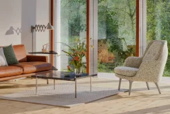 Fritz Hansen - Aj Trolley - Barvogn/rullebord/sidebord - Valnød