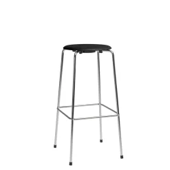 Fritz Hansen - Barstol - High Dot™ Bar stool 4-legs - højmodel - ash, black/chromed base